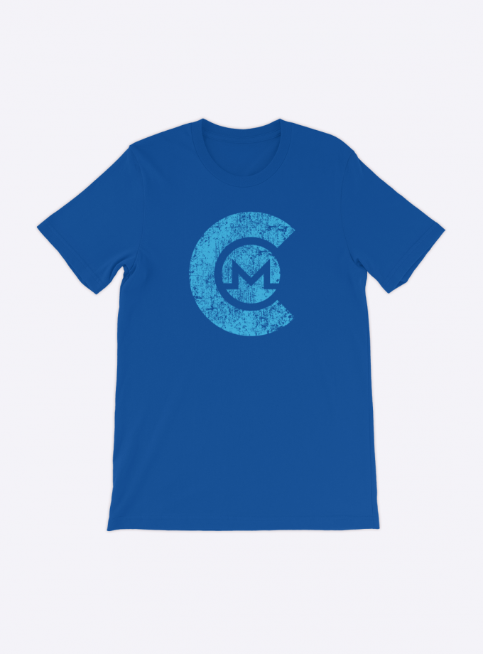 Cake Wallet Grunge logo - Men's T-Shirt in 2 colors