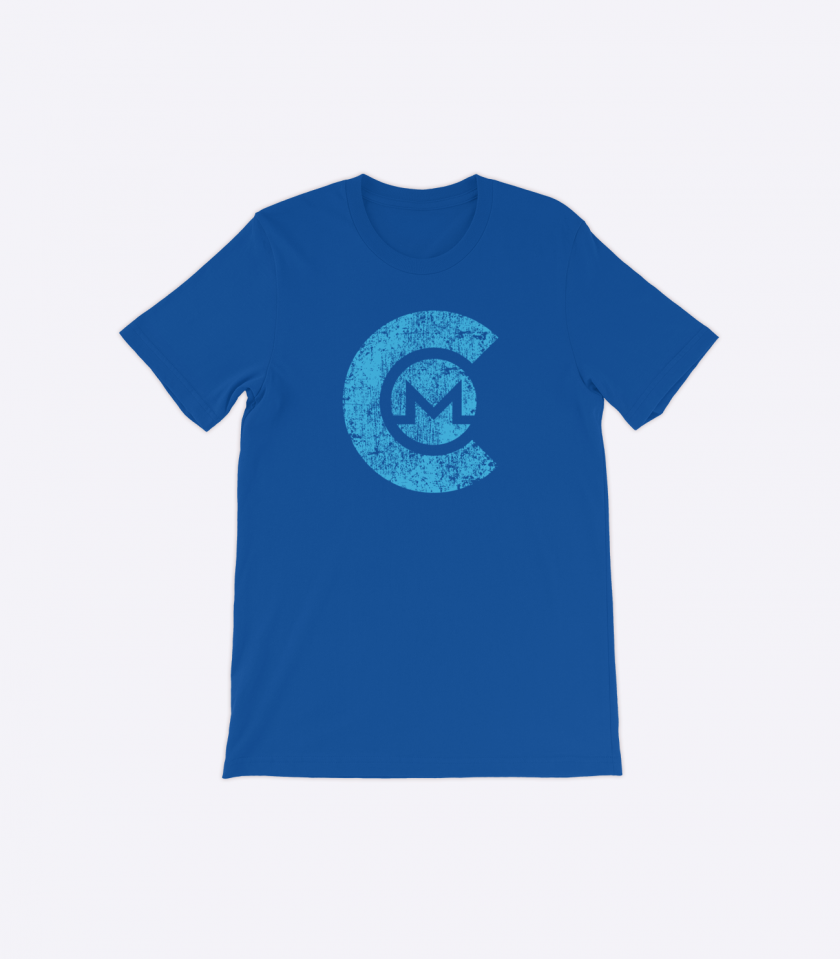 Cake Wallet Grunge logo - Men's T-Shirt in 2 colors - Image 2