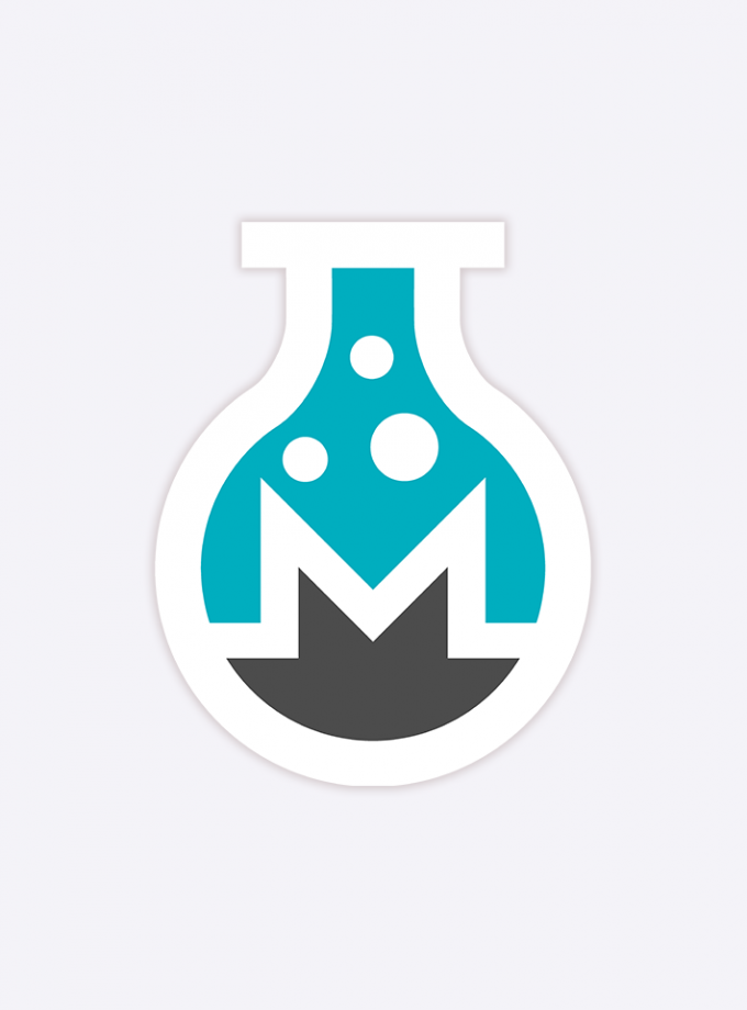 MRL Flask Vinyl Sticker - 2 inch