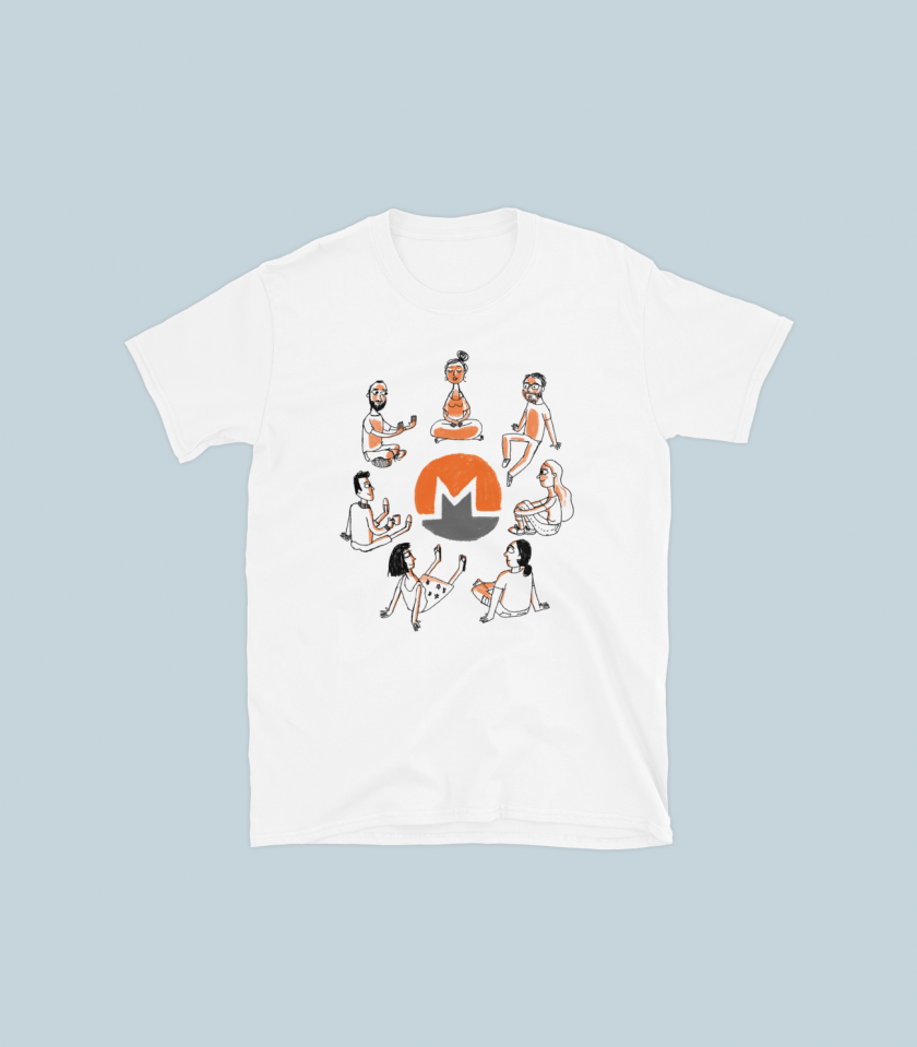SALE - Monero Campfire - Men's Shirt