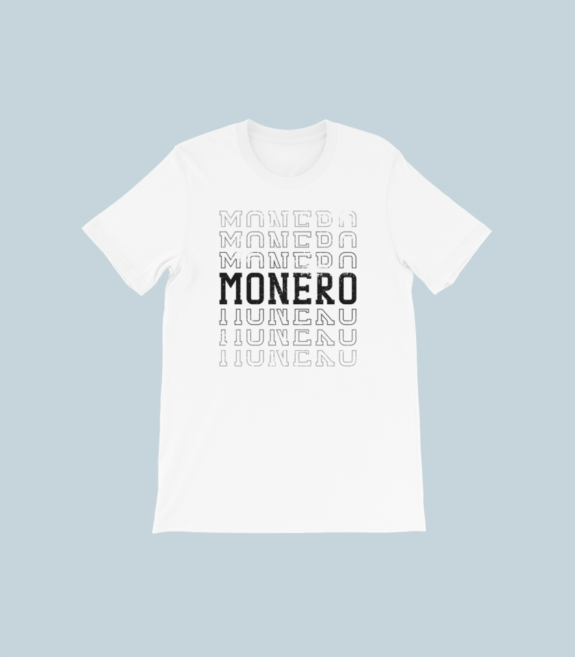 Monero Echo - Men's T-Shirt in 2 colors - Image 2
