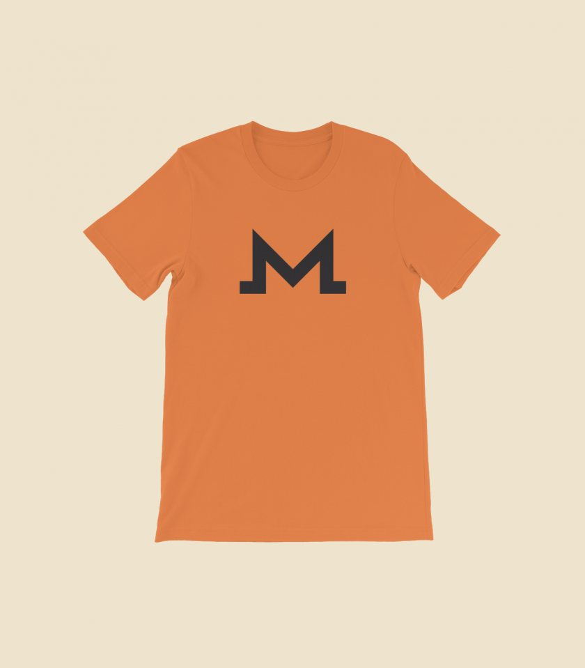 Monero "M" - Men's T-Shirt in 2 colors - Image 2