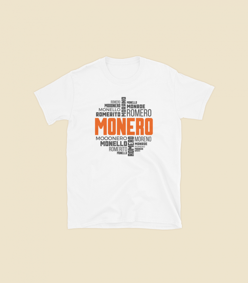 SALE - Monero Nicknames T-Shirt