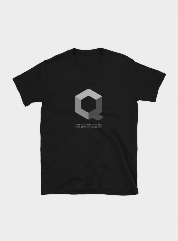 Qubes OS with PGP Fingerprint - Men's T-Shirt