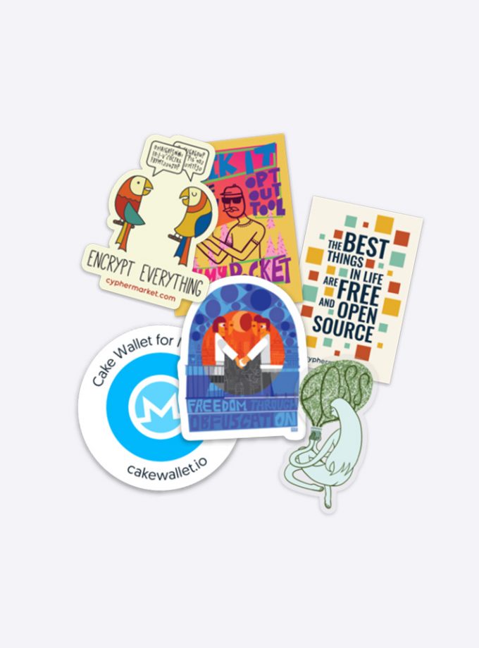 Random Sticker Pack (10 stickers)