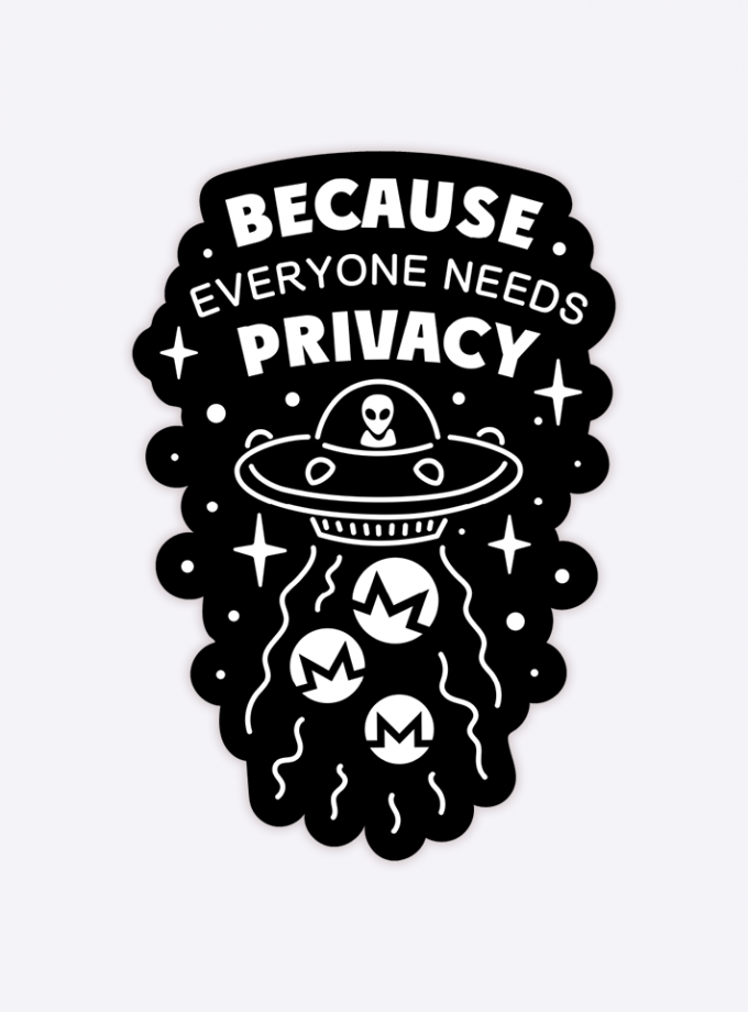 Everybody Needs Privacy - 3 inch