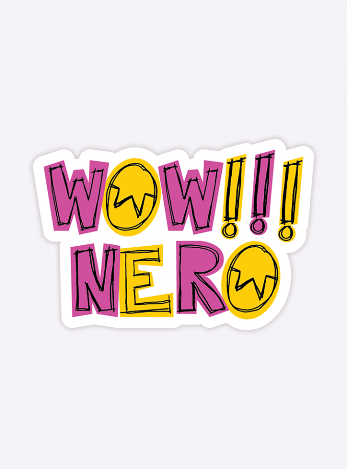 Funky Wownero Sticker - 3 inch