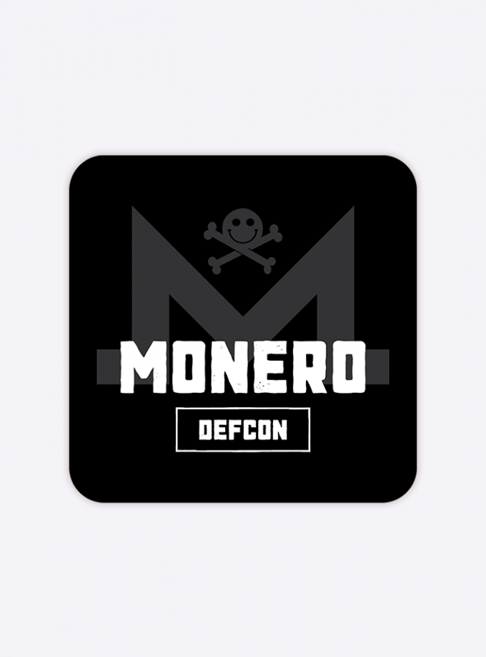 "Monero + Defcon" Sticker - 2 inch