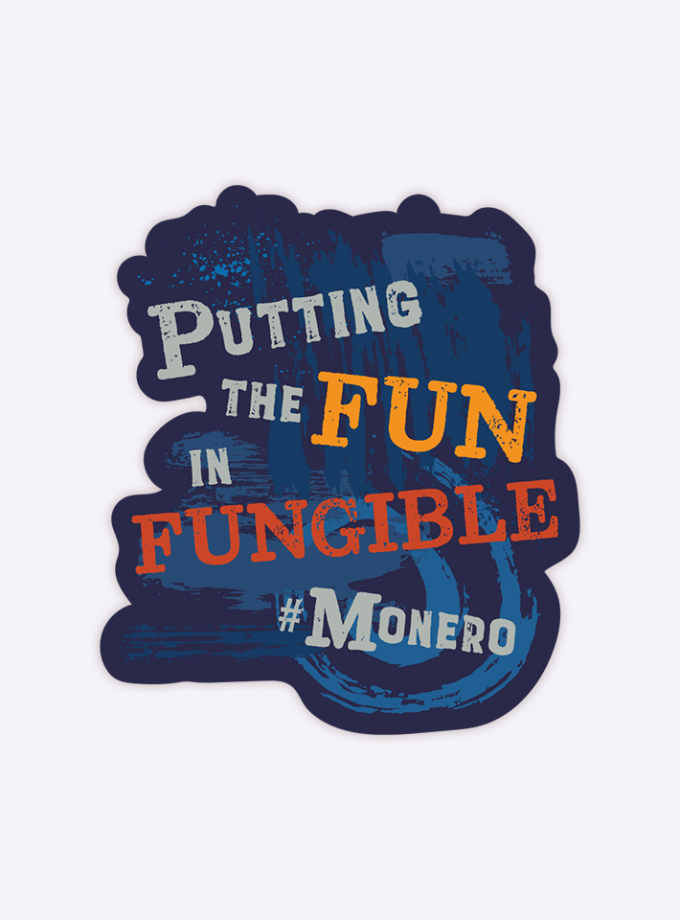 "Putting the Fun in Fungible" - 3 inch
