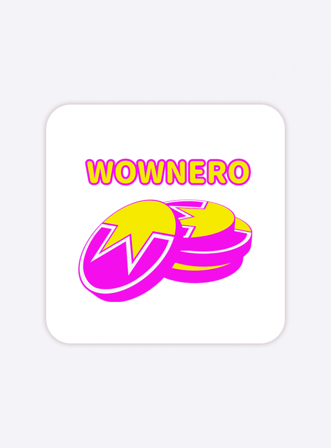 Wownero Sticker - 2 inch