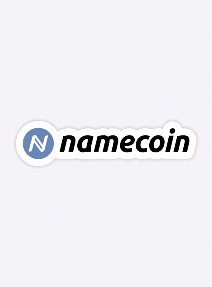 Namecoin Logo Sticker - 4 inch