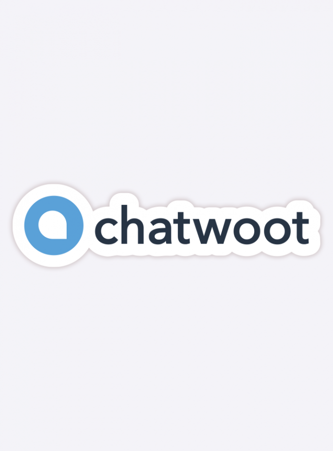 Chatwoot Logo Sticker - 3.5 inch