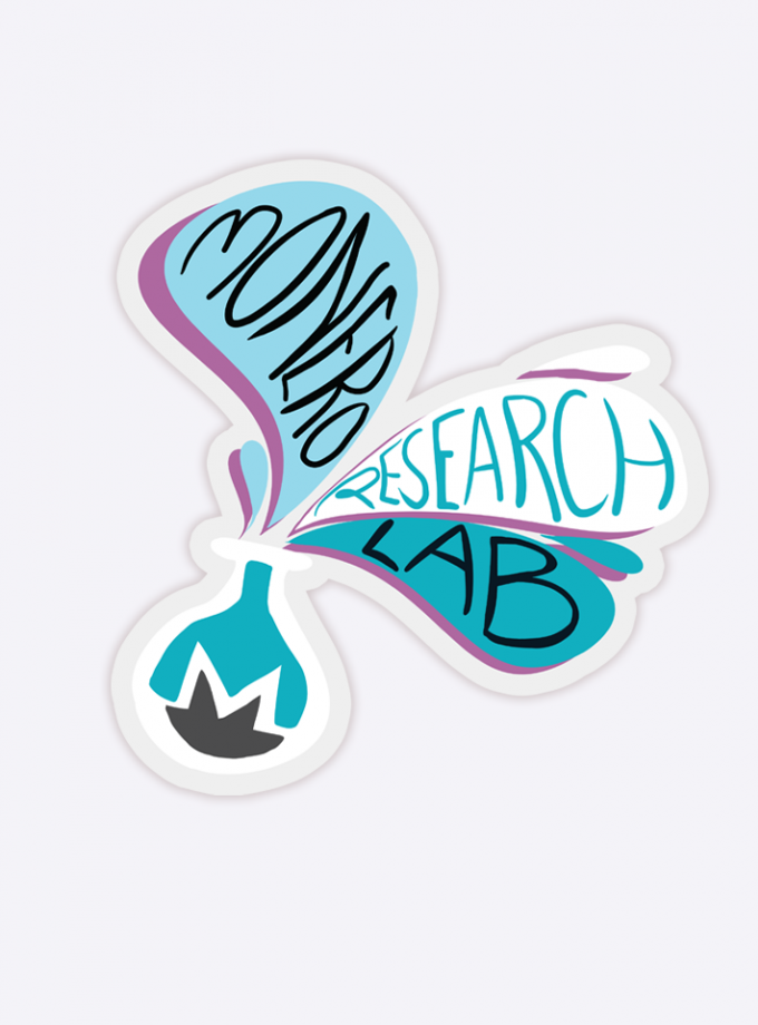 MRL Transparent Vinyl Sticker - 3 inch