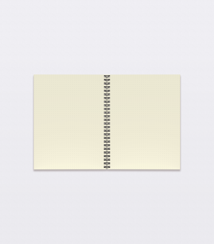 Qubes "Firewall" Notebook, Plain/Lined/Dotted Paper, 60 Pages - Image 2