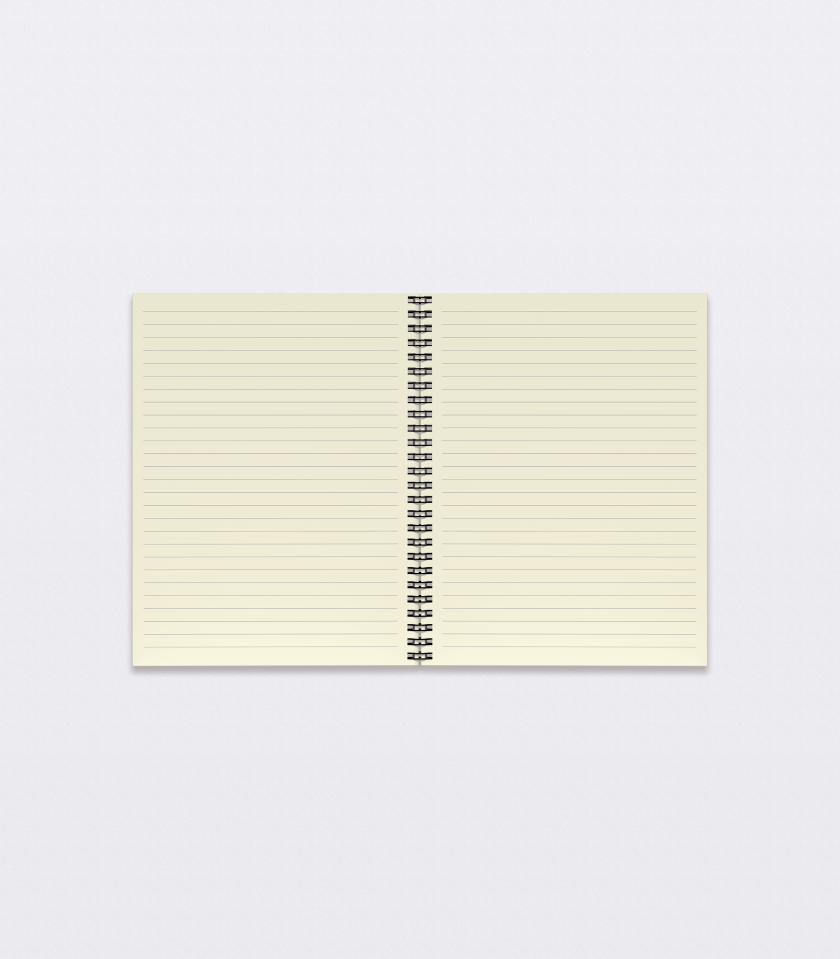 Qubes "Firewall" Notebook, Plain/Lined/Dotted Paper, 60 Pages - Image 3