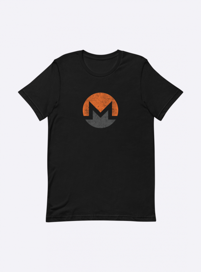 Monero Distressed - Men's T-Shirt in 6 colors