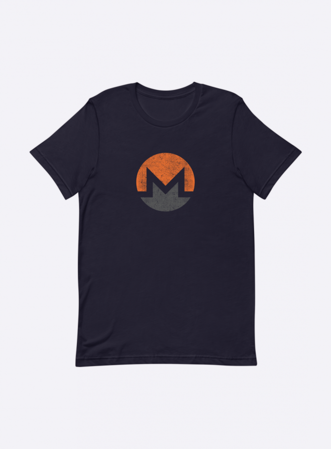 Monero Distressed - Men's T-Shirt in 6 colors