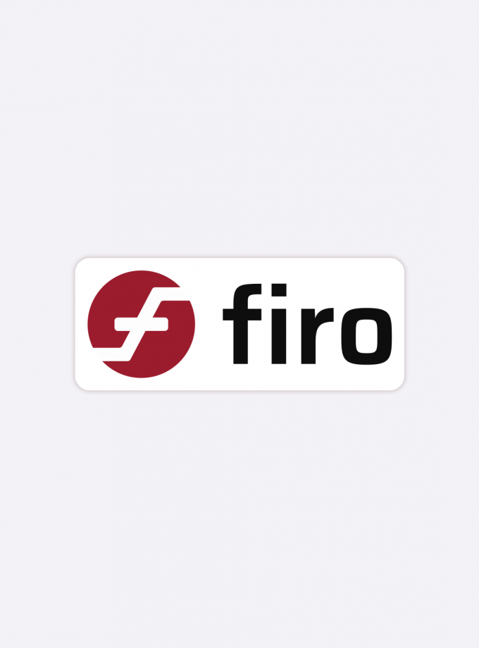 Firo Logo Sticker - 3 inch