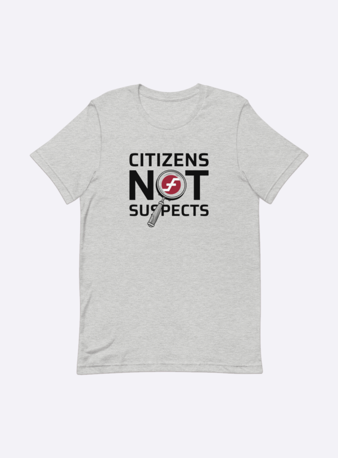Citizens Not Suspects - Men's T-Shirt in 5 colors