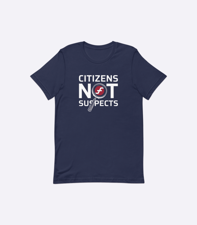Citizens Not Suspects - Men's T-Shirt in 5 colors - Image 4