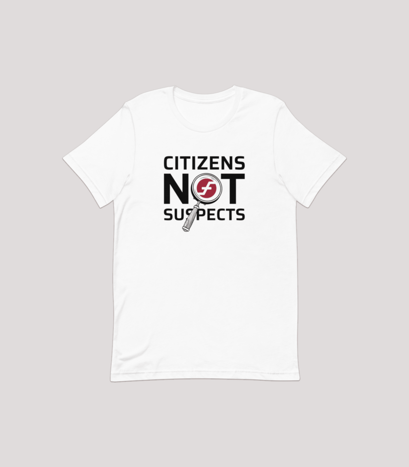 Citizens Not Suspects - Men's T-Shirt in 5 colors - Image 5