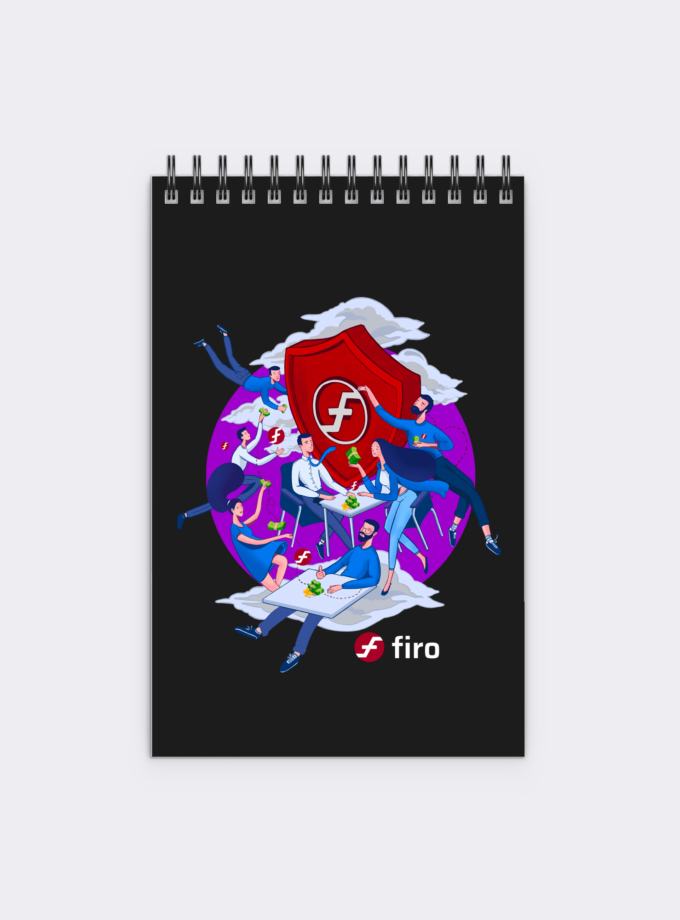 Firo Community Notepad, Plain/Dotted Paper, 60 Pages