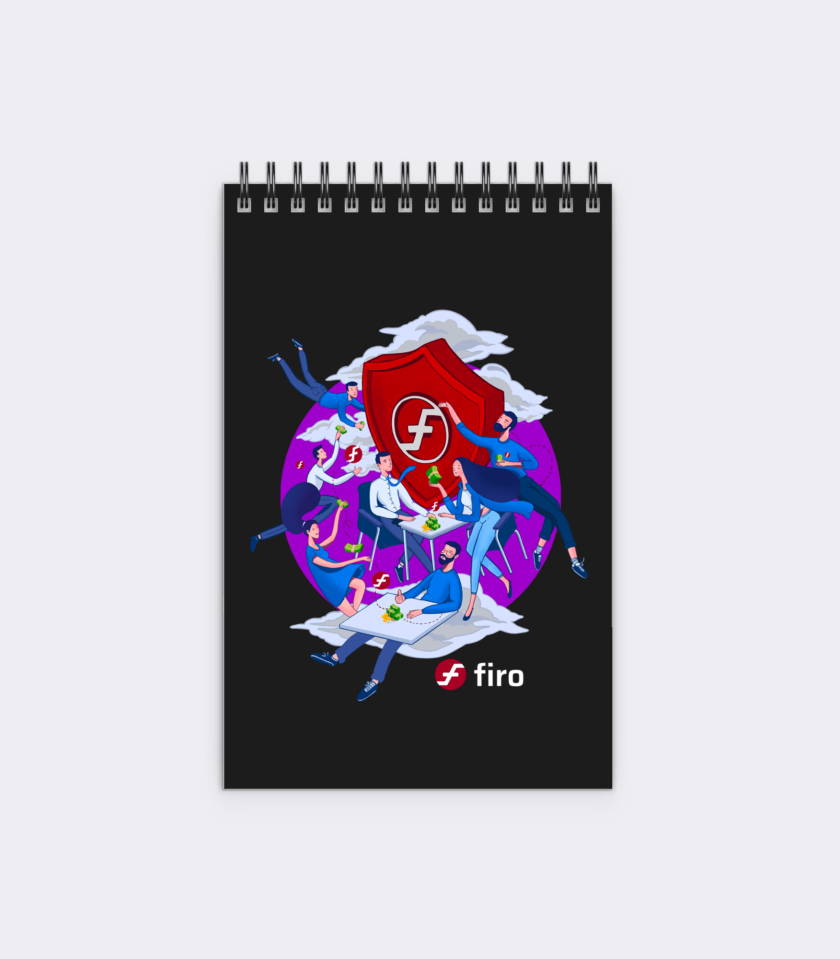 Firo Community Notepad, Plain/Dotted Paper, 60 Pages