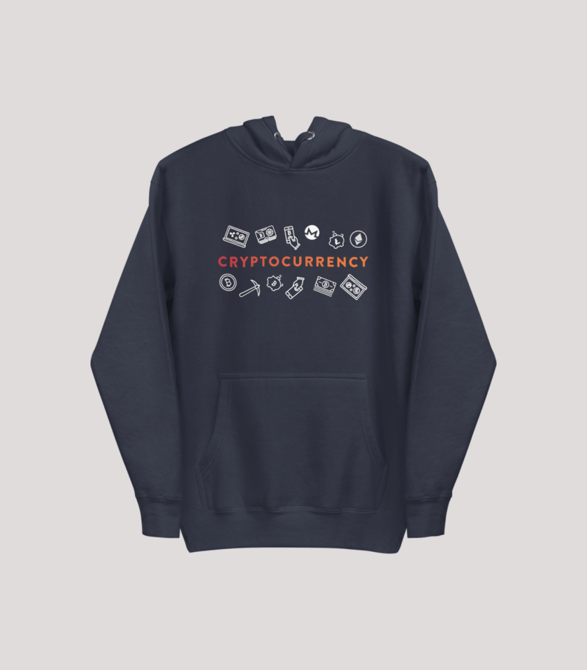 Cryptocurrency Logos - Men's Hoodie
