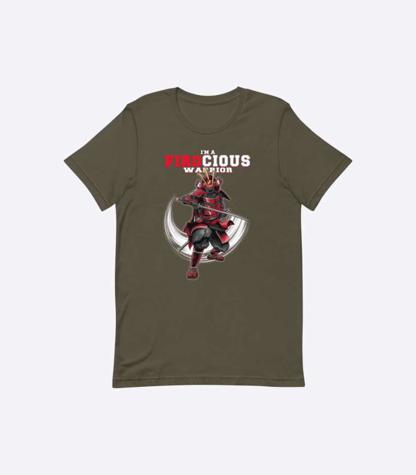 FIROcious Warrior - Men's T-Shirt in 3 colors - Image 2