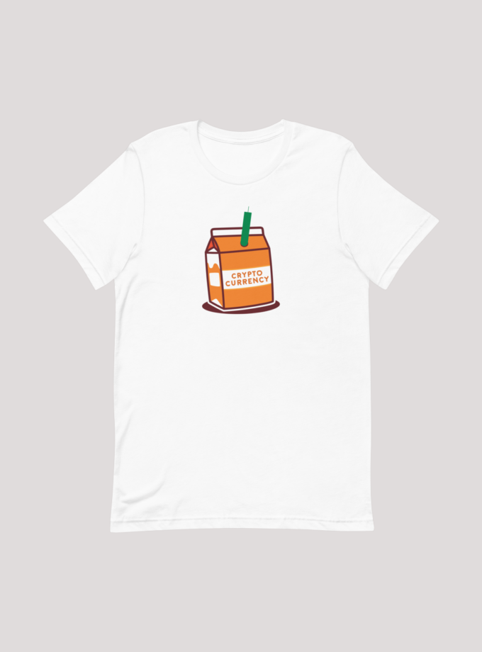 Crypto Orange Carton - Men's T-Shirt in 2 colors