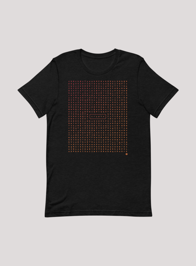 Crypto Crossword - Men's T-Shirt in 2 colors