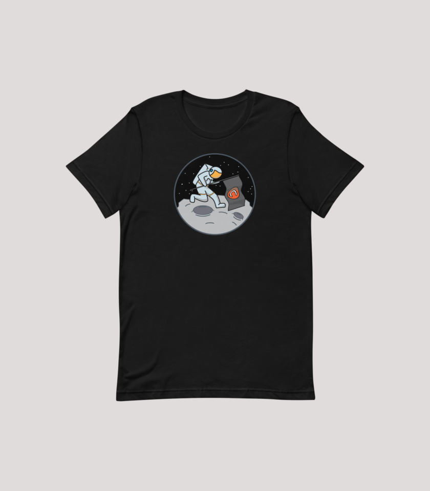 Lunar Crypto - Men's T-Shirt in 2 colors - Image 2