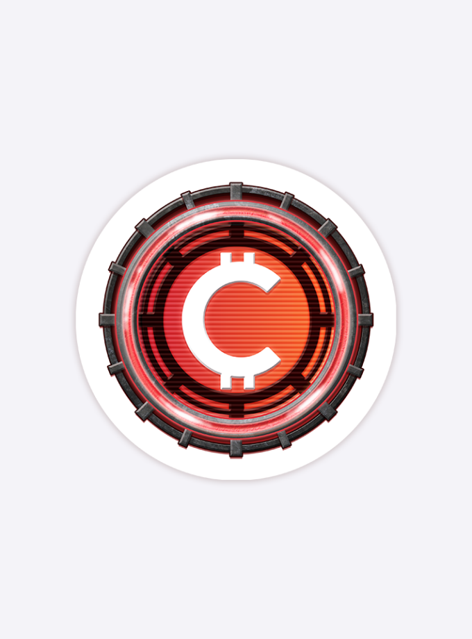 Super Crypto Glossy Sticker - 3 inch